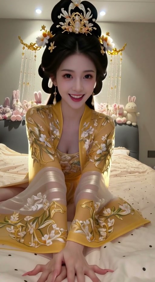 古风造型 · 视频换人案例实际画面